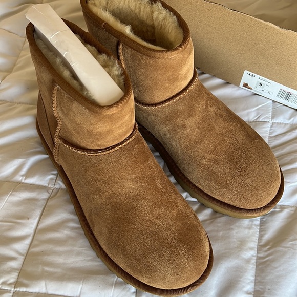 UGG Classic Mini II Boot in Chestnut - Picture 10 of 11